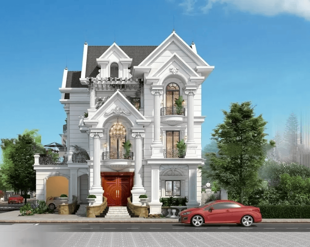 nhà 3 tầng 2 mặt tiền