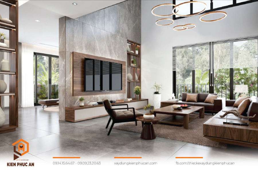 Thiết kế không gian nội thất thoải mái