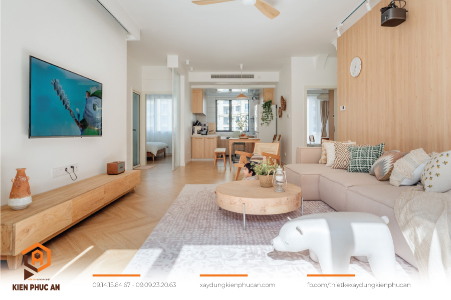 Thiết kế căn phòng đón ánh nắng tự nhiên