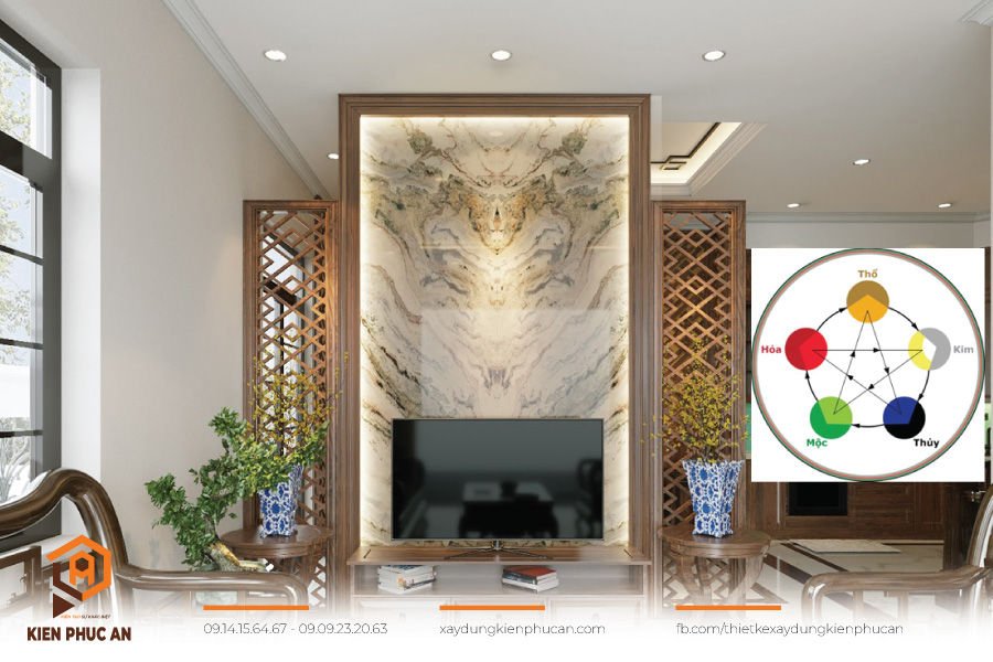 Phong thủy trong thiết kế nội thất