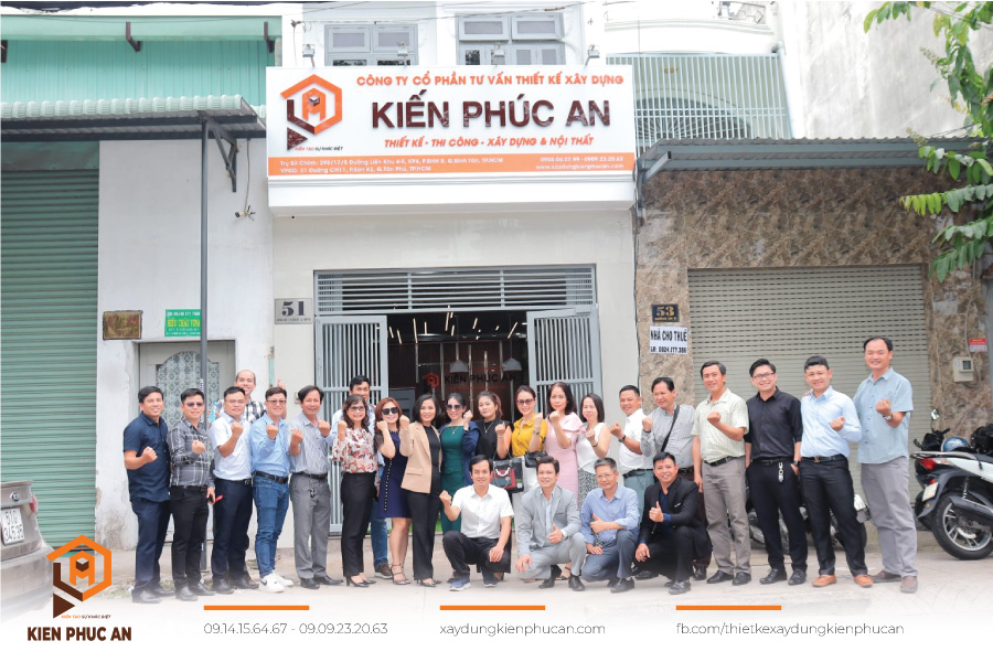 Đội ngũ Công ty CP Tư Vấn Thiết Kế Xây Dựng Kiến Phúc An