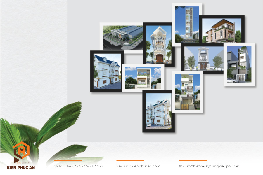 Các dự án thiết kế của Kiến Phúc An