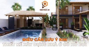nhà ở kết hợp hồ bơi