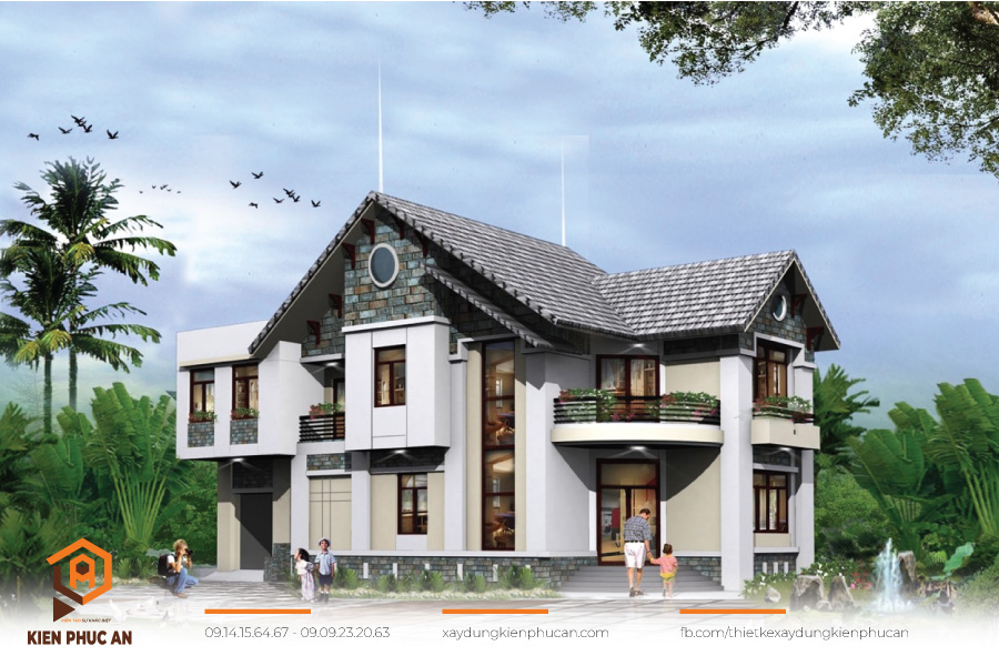 Nguyên tắc phong thủy trong thiết kế xây dựng nhà ở mái thái