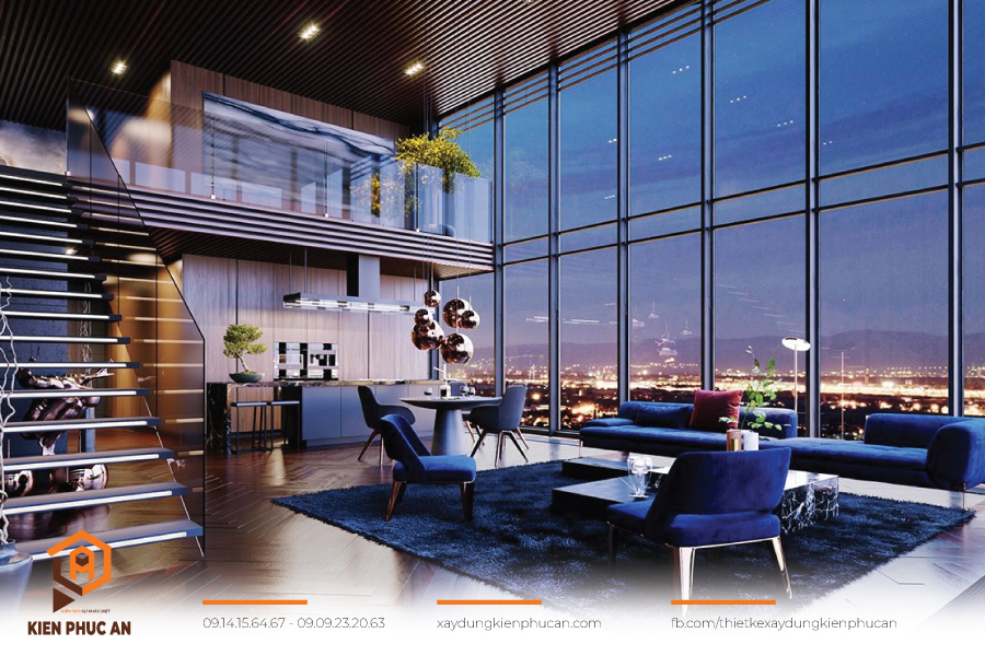 Thiết kế xây dựng penthouse