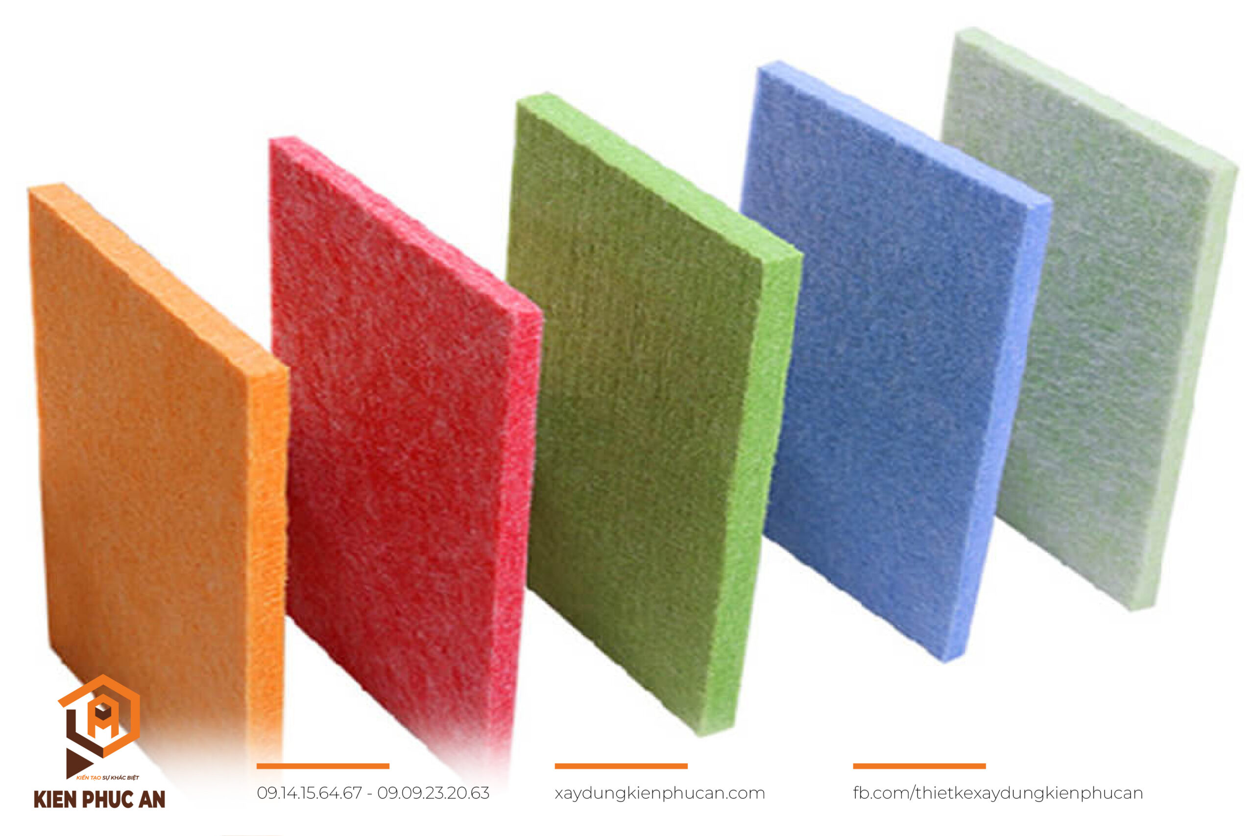 Tấm tiêu âm sợi Polyester