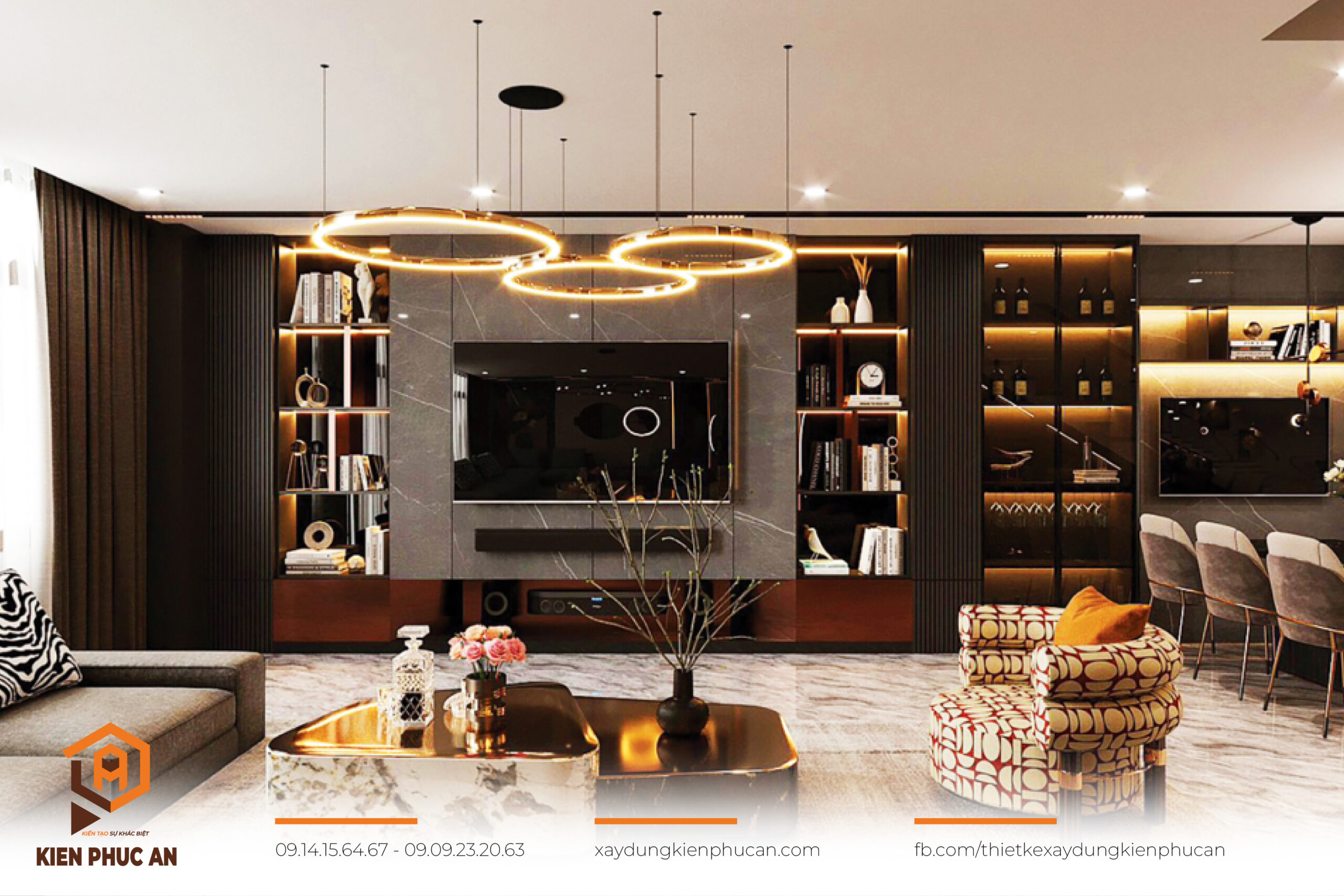 Phong cách thiết kế nội thất hiện đại