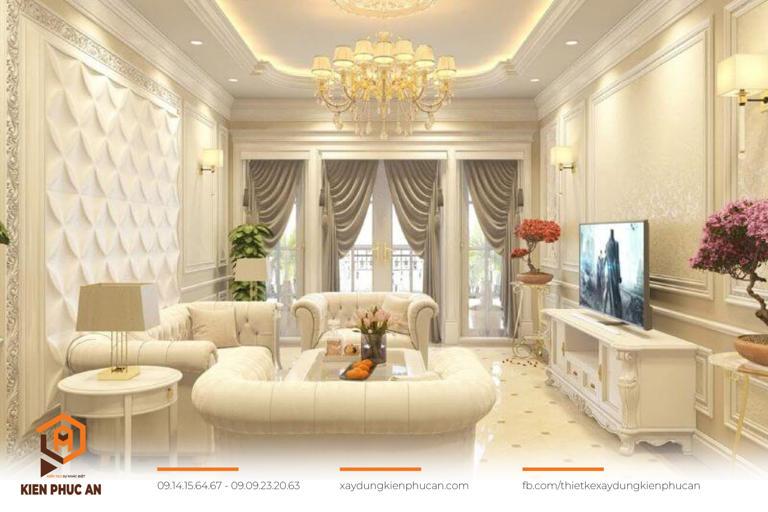 Phong cách nội thất tân cổ điển