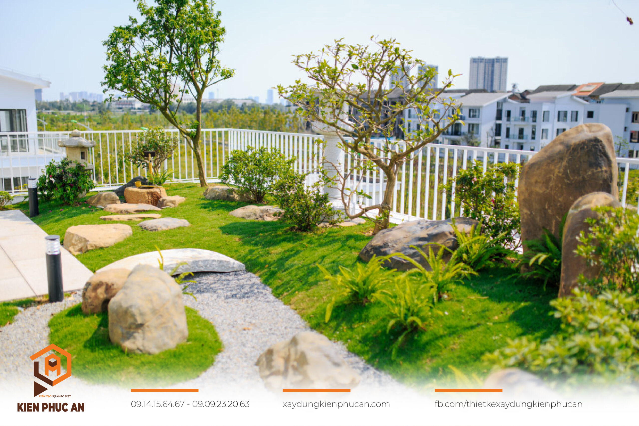 Thống nhất phong cách trong thiết kế cảnh quan sân vườn