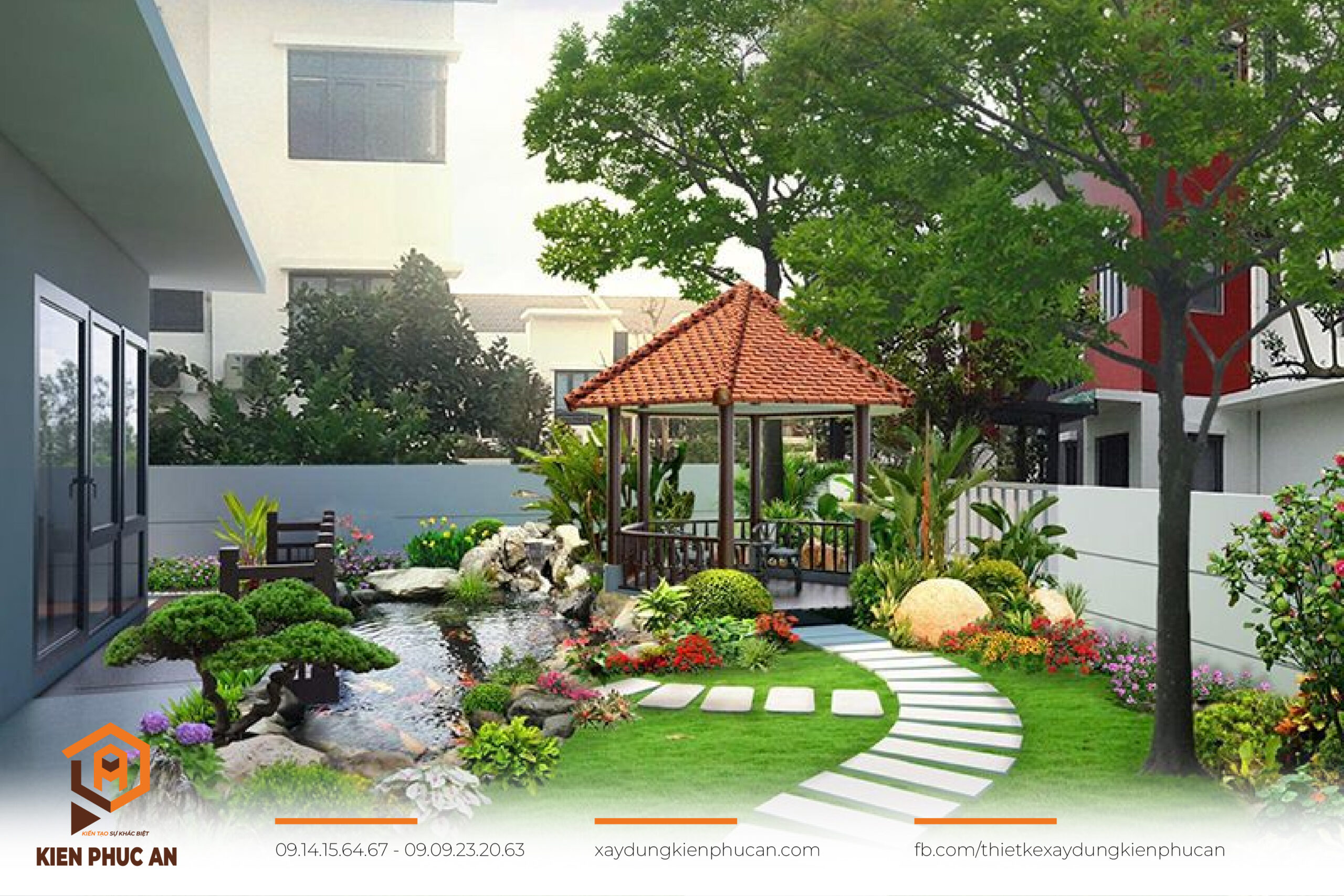 Tư vấn tối ưu hóa không gian sân vườn