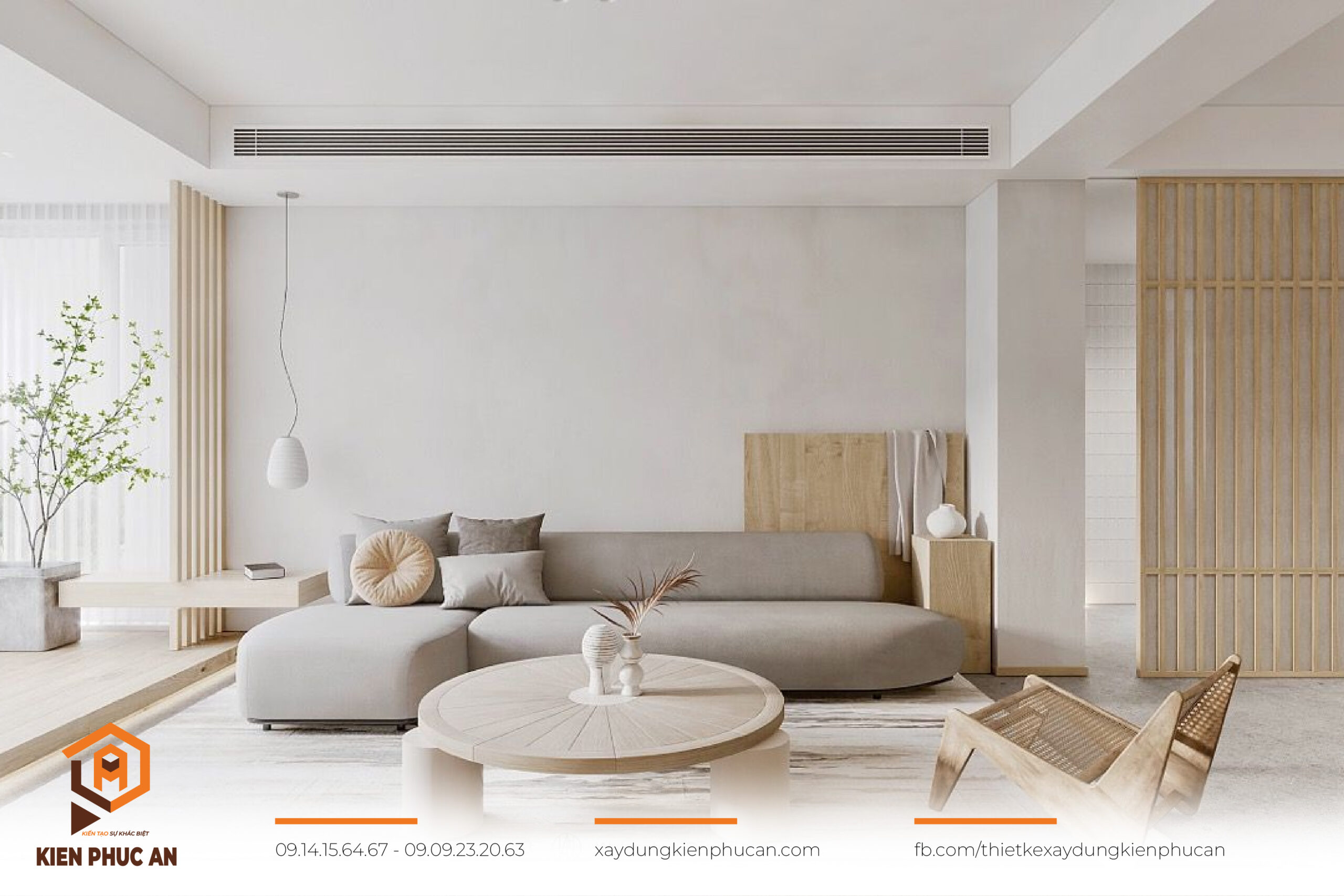 Mẫu phong cách chung cư tối giản