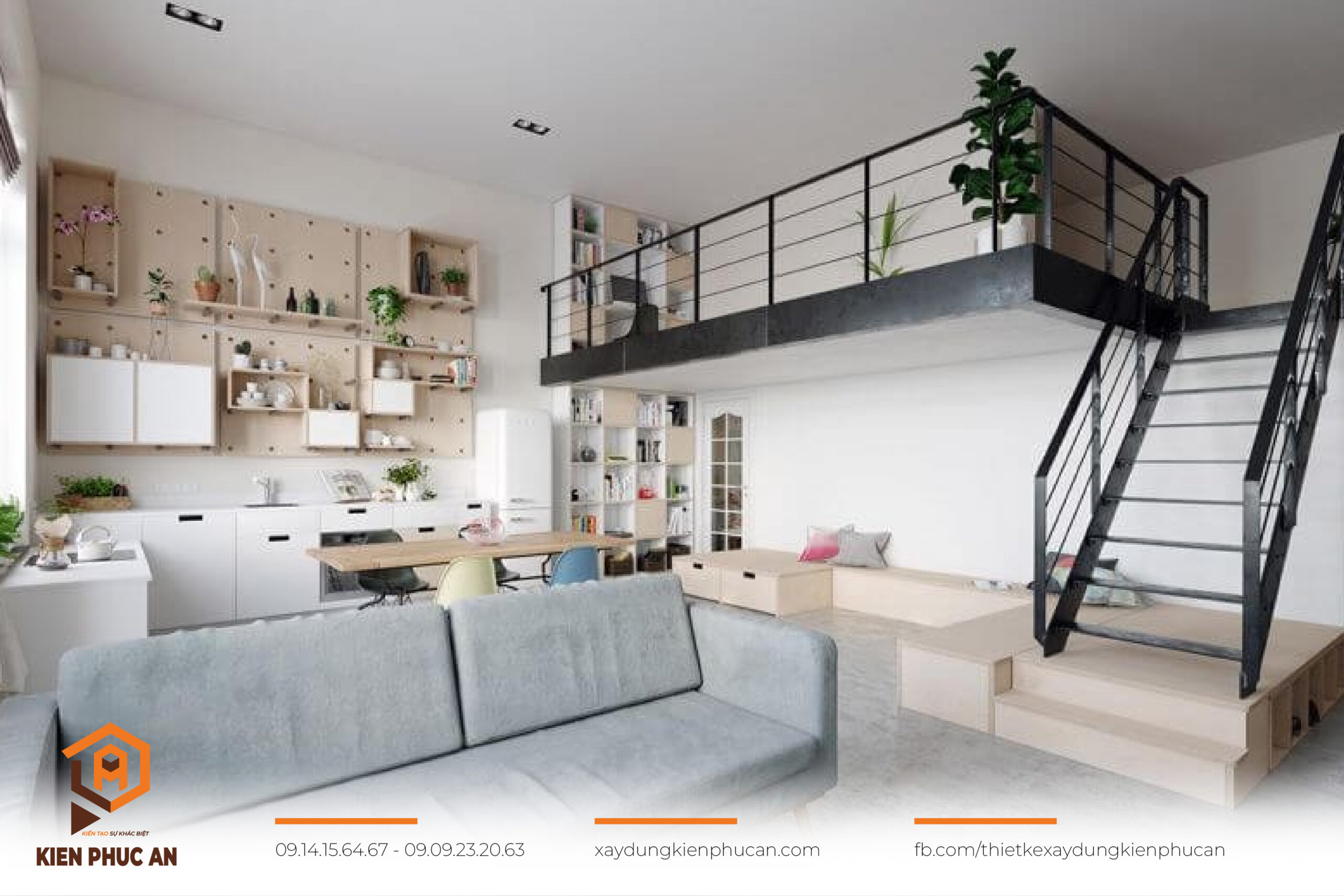 Nội thất chung cư thông minh