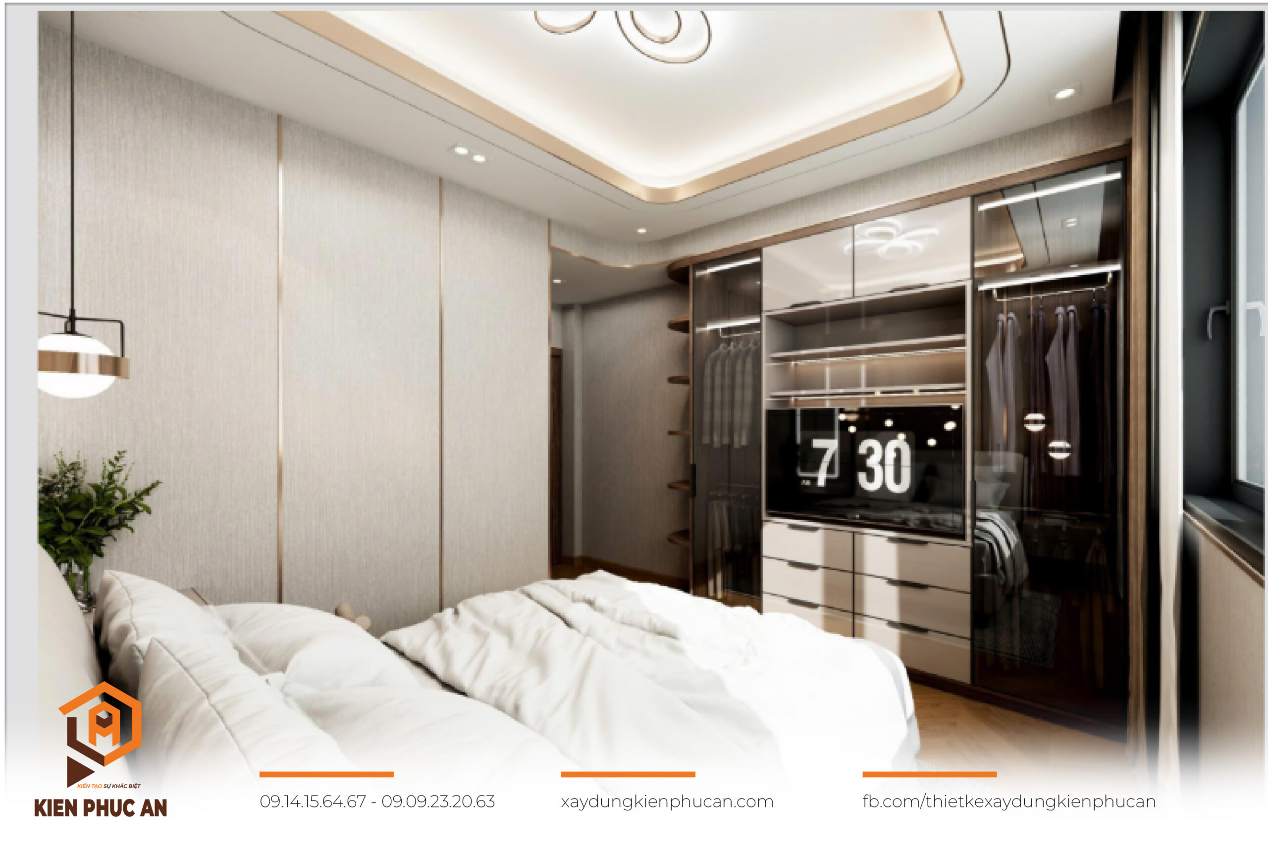 Các dự án thiết kế nội thất của Kiến Phúc An