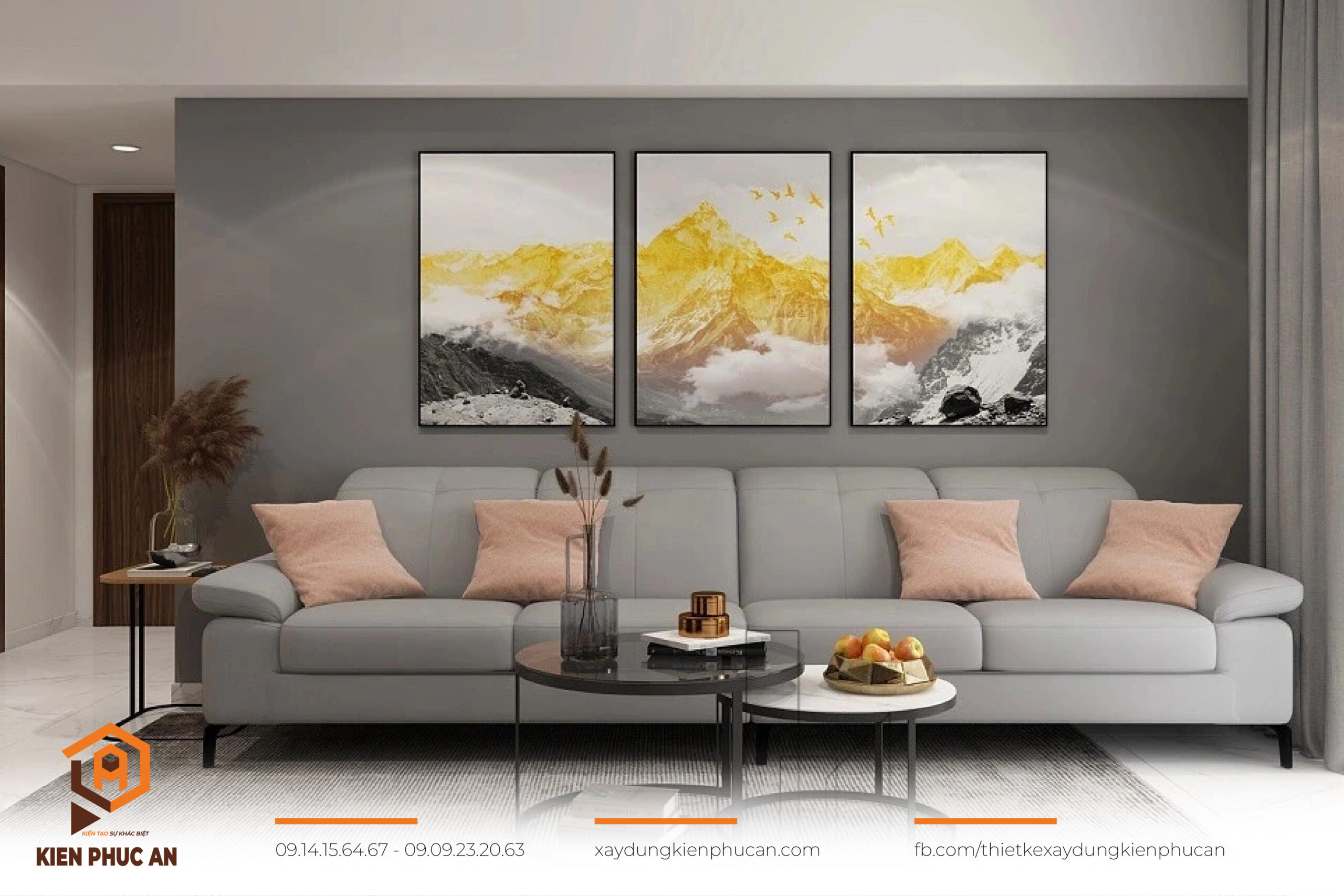 Phong cách chung cư hiện đại